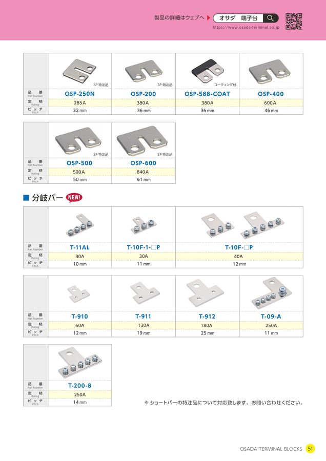 株式会社オサダ 端子台総合カタログ(Vol.11)